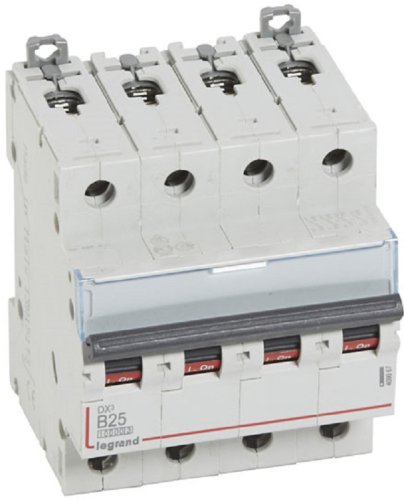 Выключатель автоматический Legrand DX3-E 10000 4п 25А B 16кА картинка